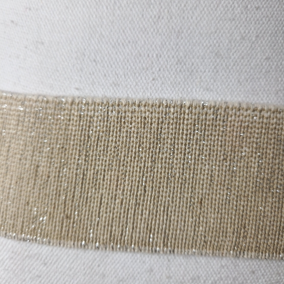 NWT$25 Stretch Belt Leather Brown Double Prong Nickel Buckle SZ L/XL - Picture 5 of 7